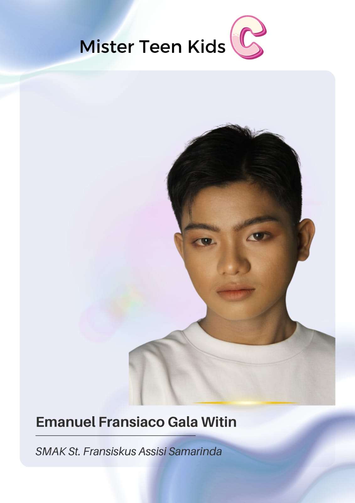 EMMANUEL FRANSIACO GALA WITIN